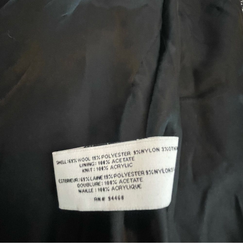 Laundry by Shelli Segal Belted Tweed Trench Coat Jacket 14 - Picture 10 of 10